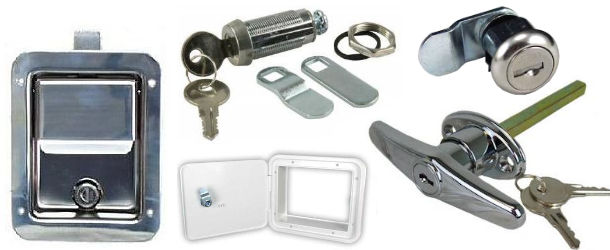 Trailer Door and Accessory Locks