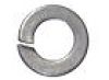 Galvanized Lock Washer, 1/2