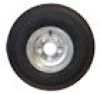 ECO-TRAIL 5.70x8 Trailer Tire & Galvanized Rim, Load Range C