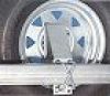 CE SMITH Galvanized Spare Trailer Tire Mount #27310G