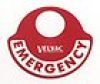 EMERGENCY Air Line Identification Tag #035025